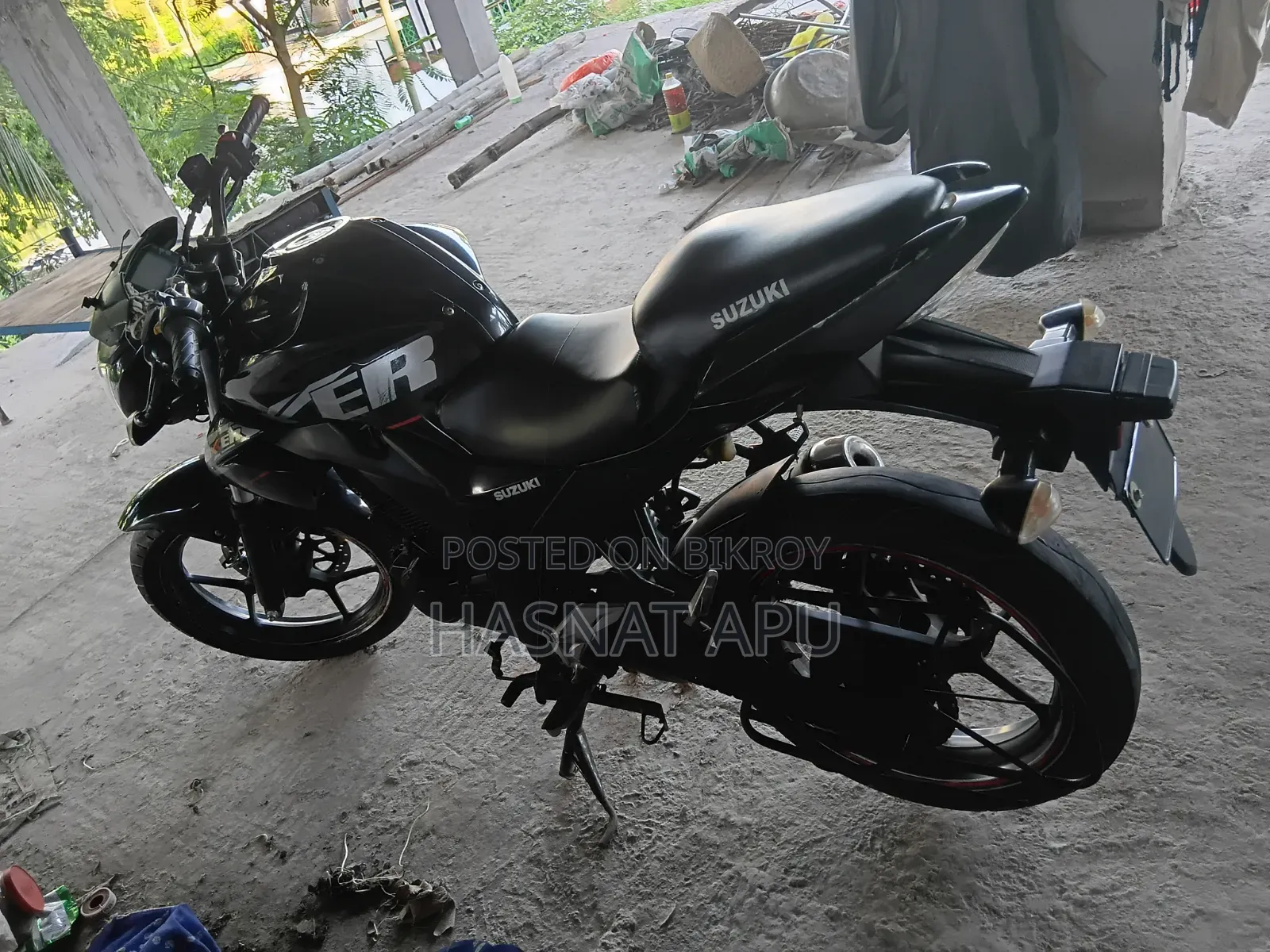Suzuki Gixxer Monotone 2022 Black