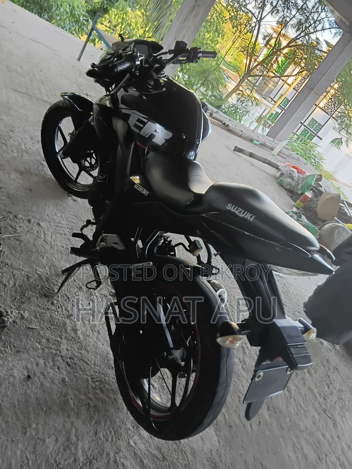 Suzuki Gixxer Monotone 2022 Black