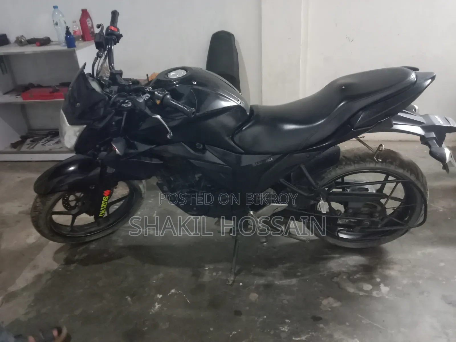 Suzuki Gixxer Monotone 2016 Black