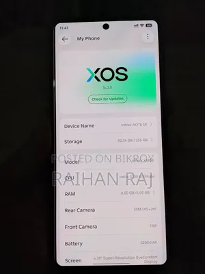 Infinix Note 50 4G 256 GB Green