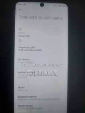 Xiaomi Redmi Note 11 128 GB Black