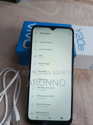 New Vivo Y20S 128 GB Blue