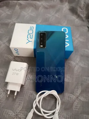 New Vivo Y20S 128 GB Blue