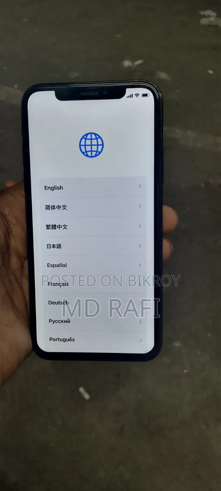Apple iPhone X 64 GB Black