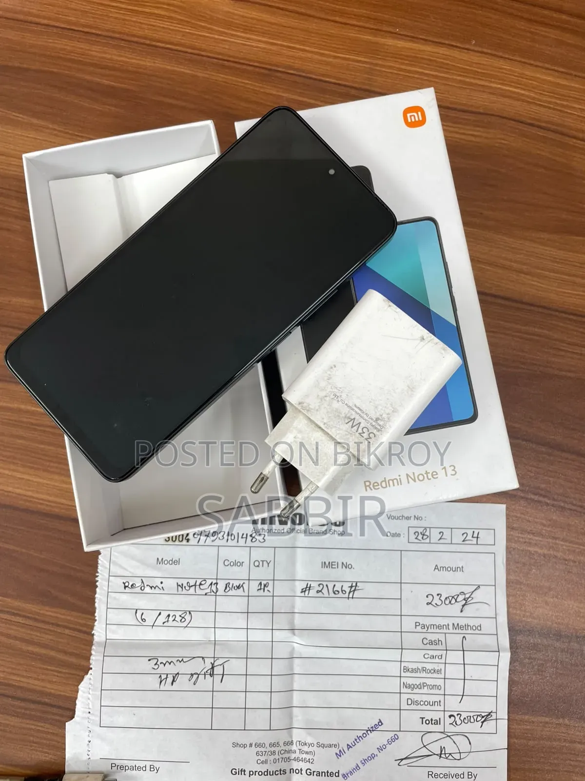 Xiaomi Redmi Note 13 128 GB Black