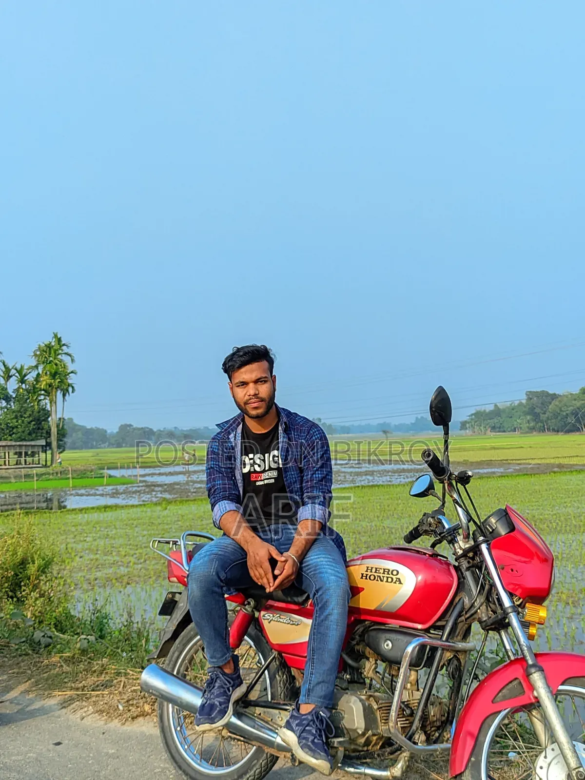 Hero Splendor Plus 2017 Red
