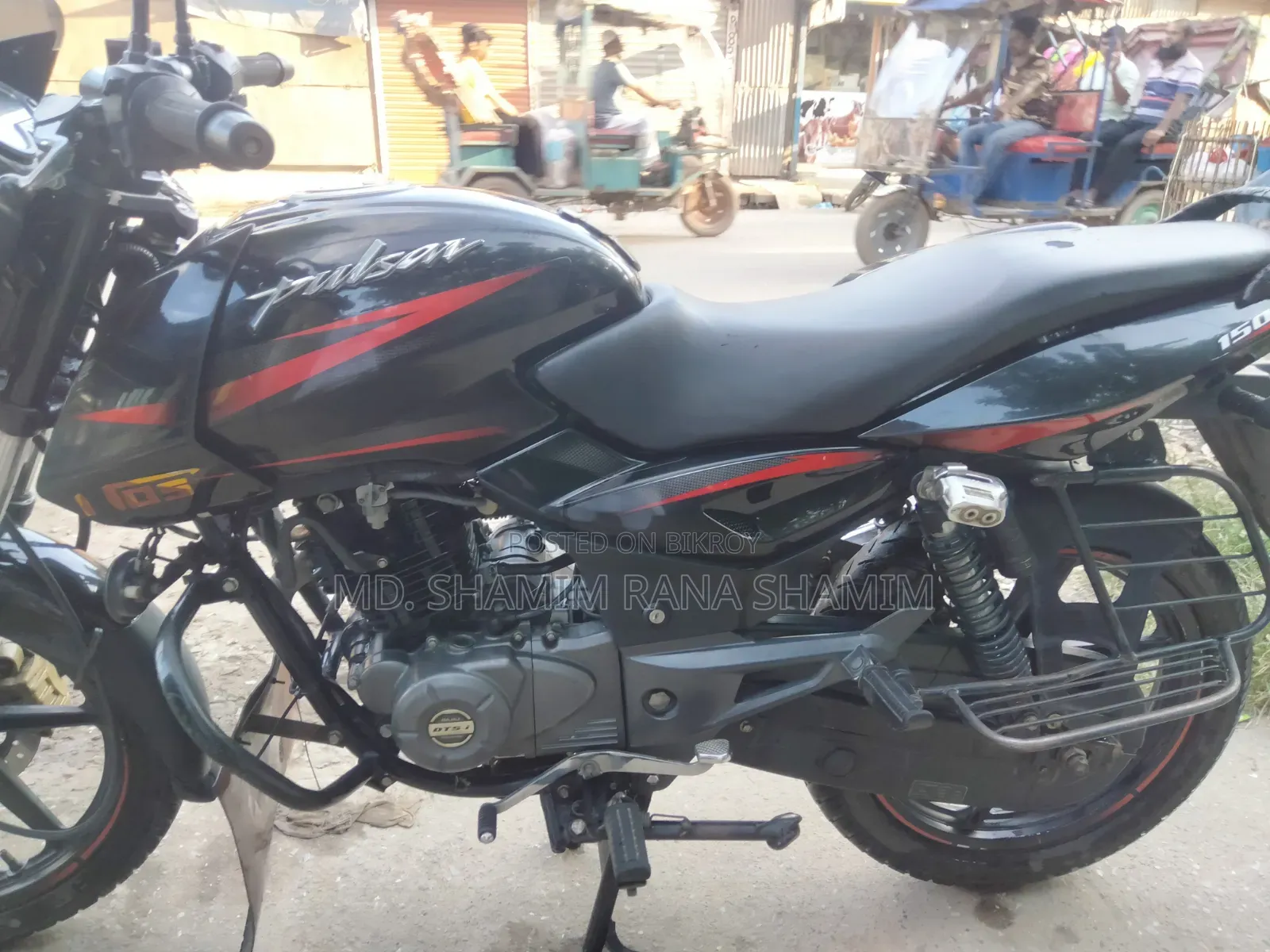 বাজাজ পালসার ১৫০ ২০১৮ কালো