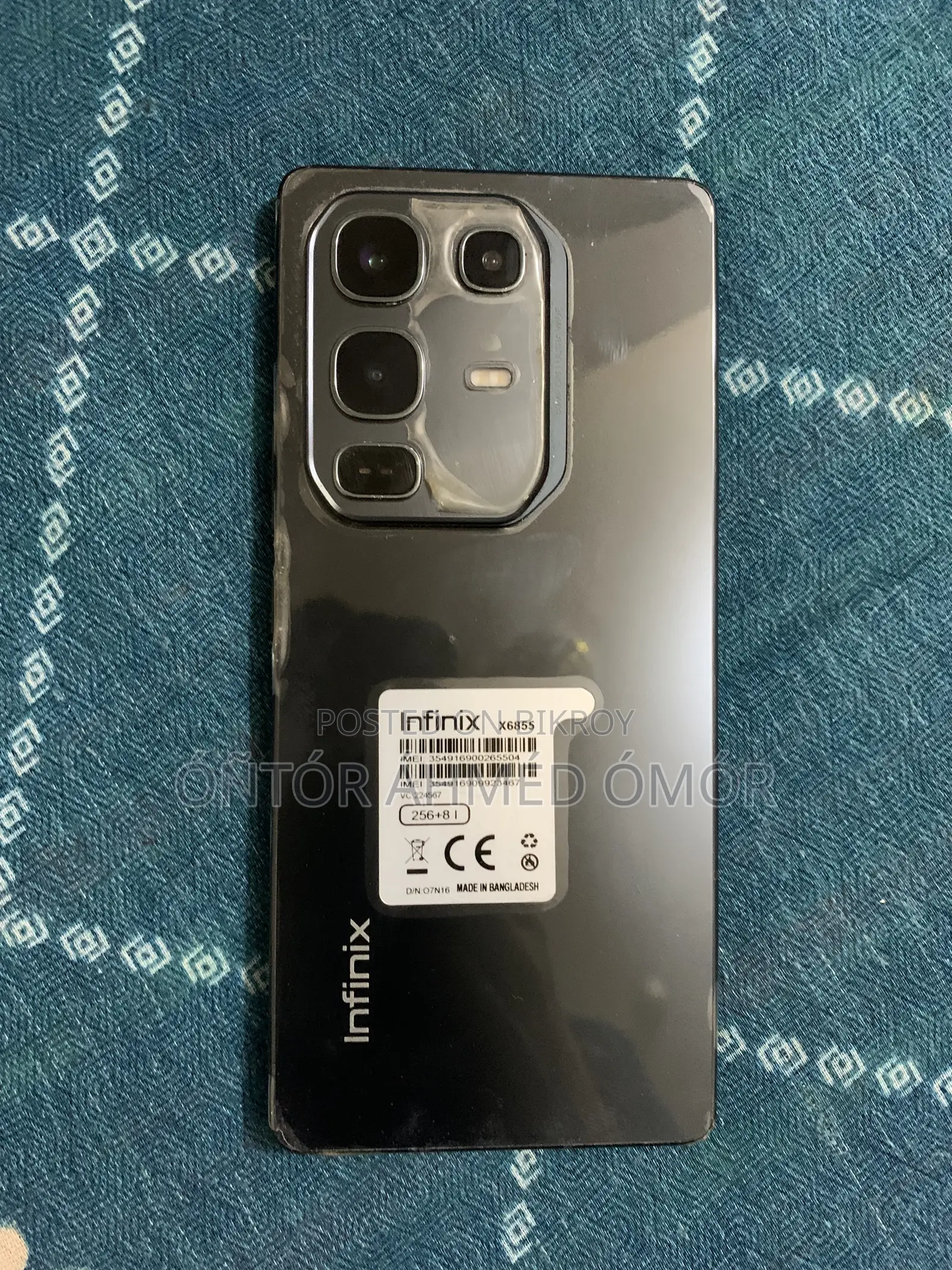 Infinix Note 50 Pro 256 GB Black