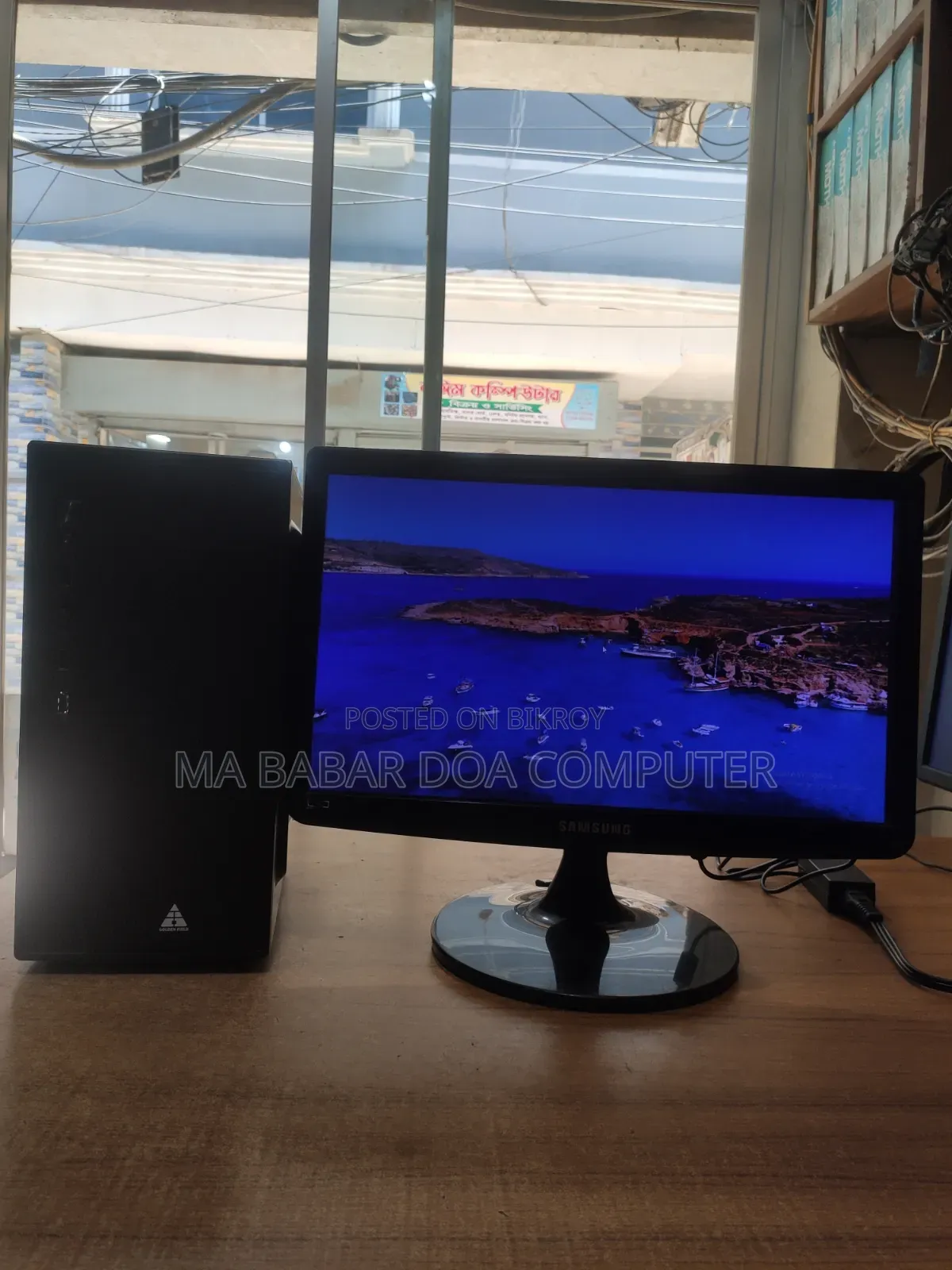 Desktop Computer Gigabyte GB-BACE-3160 8GB Intel Core i3 HDD+SSD 128GB