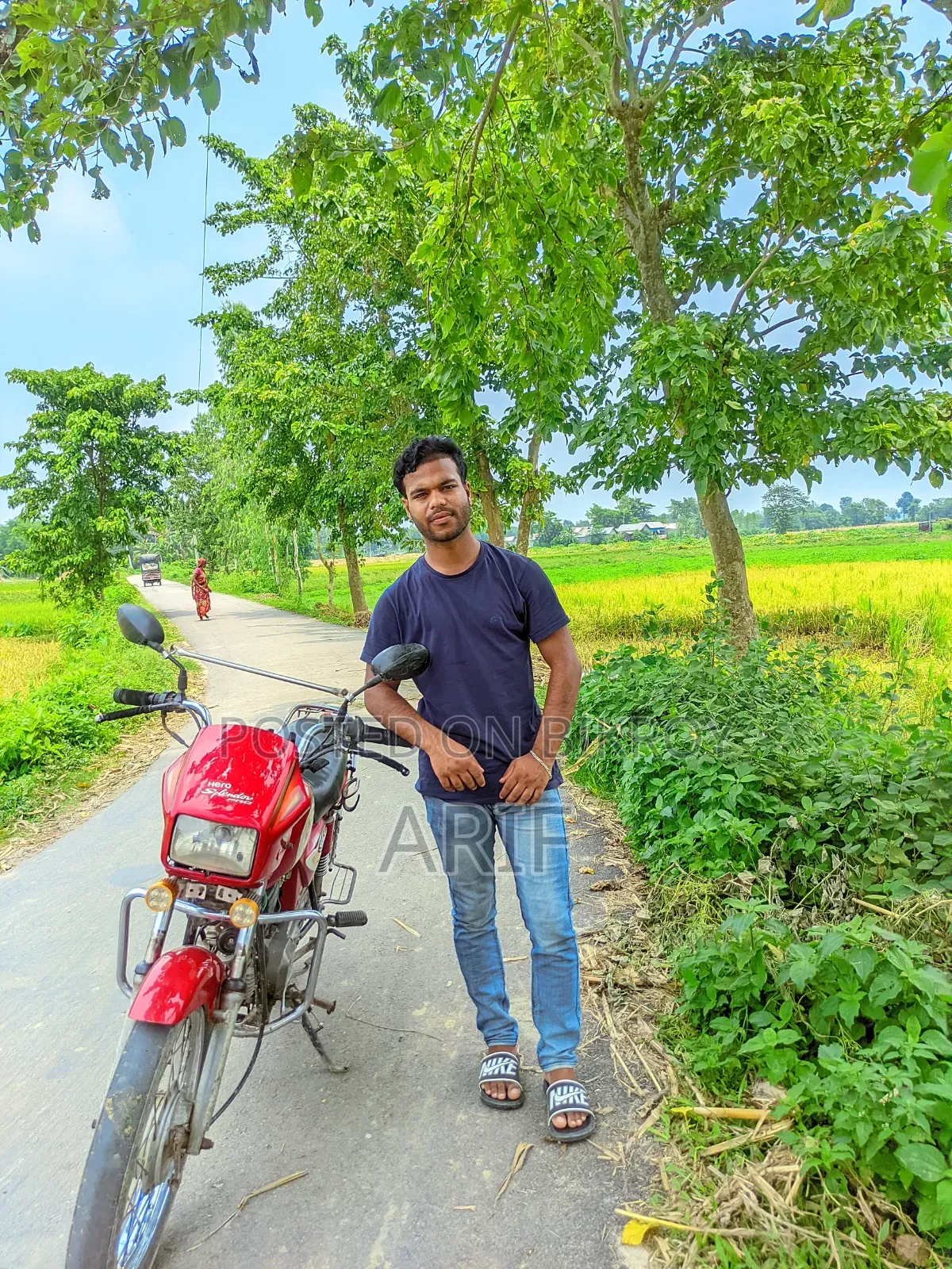 Hero Splendor Plus 2017 Red