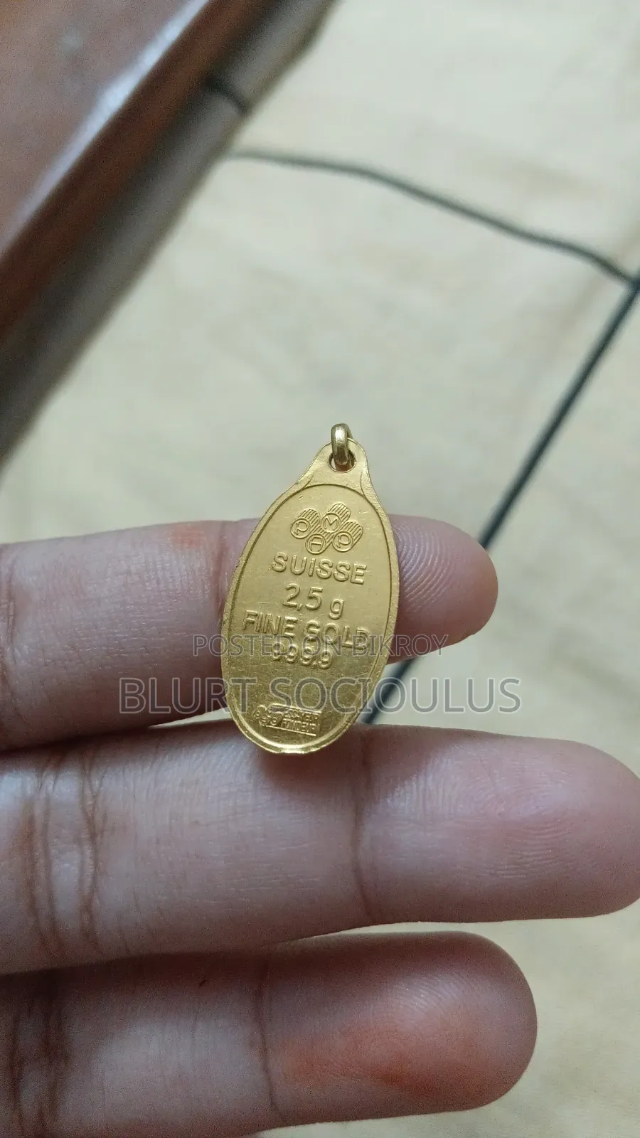 Suisse 2.5gram Fine Gold 24 Karat
