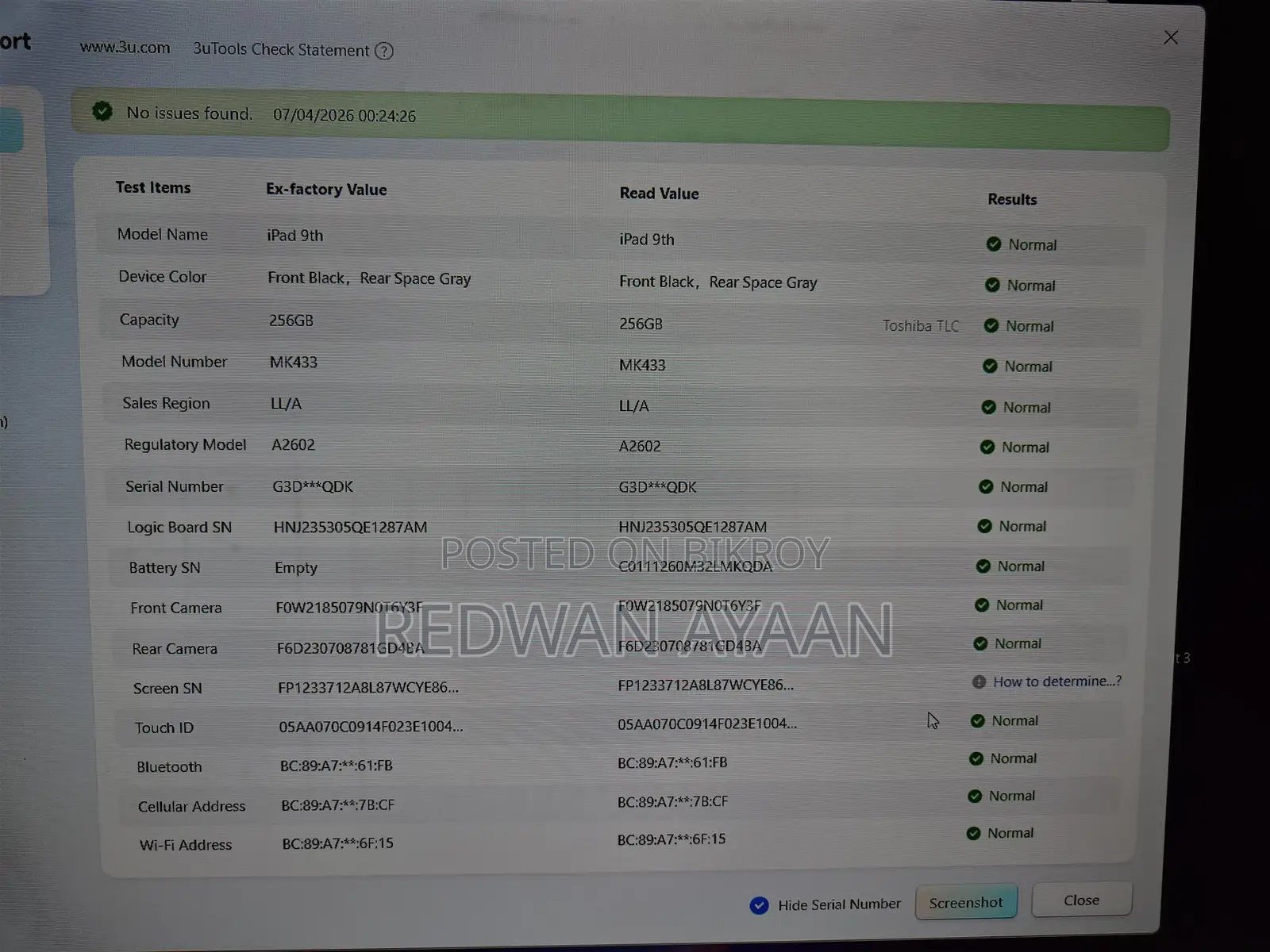 Apple iPad 10.2 (2021) 256 GB Gray