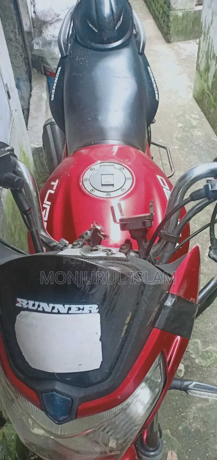 Runner Turbo 125 2017 Red