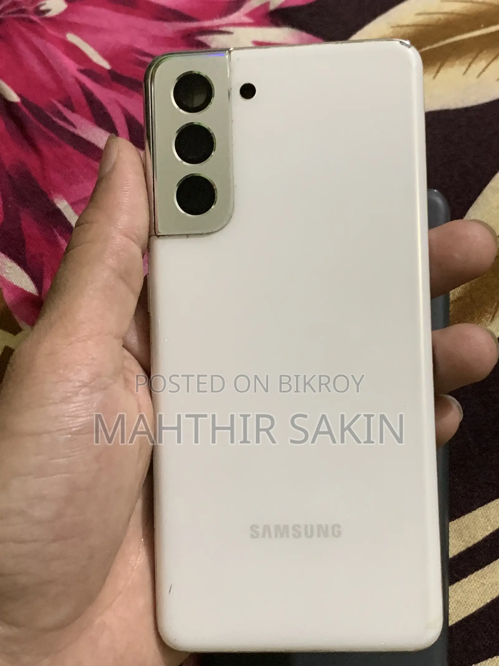 স্যামসাং গ্যালাক্সি এস২১ ৫জি ১২৮ জিবি সাদা