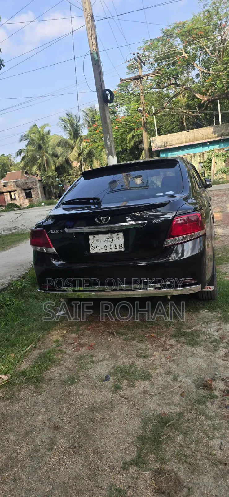 Toyota Allion 2008 Black