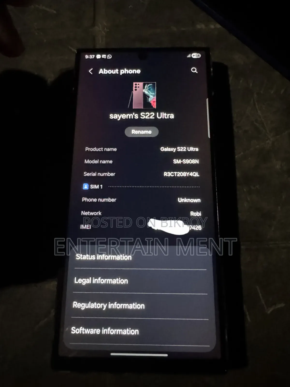 Samsung Galaxy S22 Ultra 512 GB