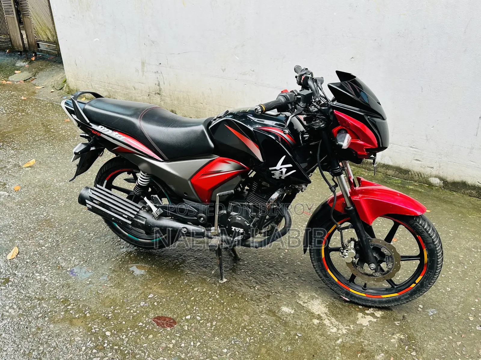 TVS Stryker 125 2022 Black