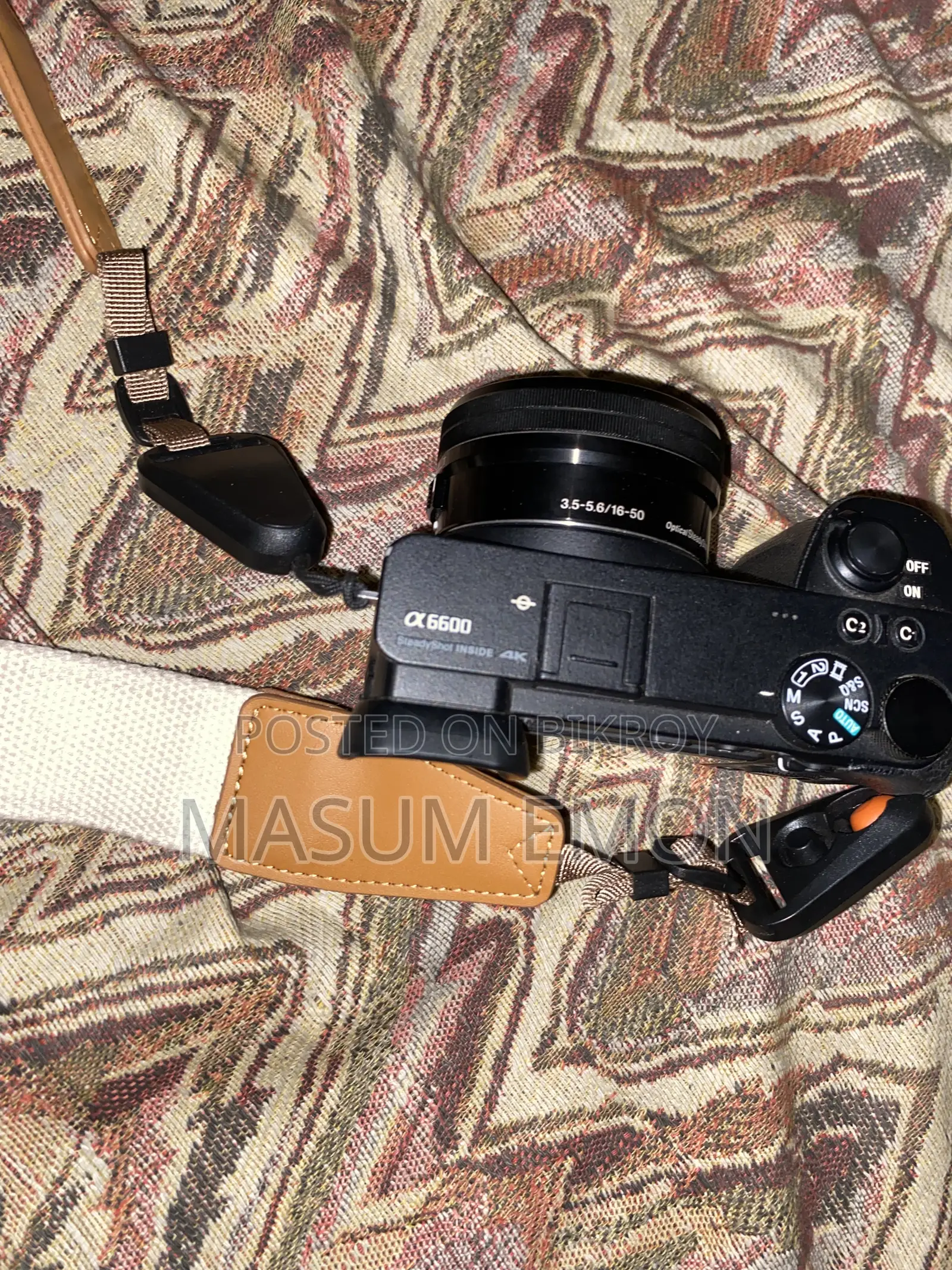Sony A6600 Mirrorless Camera + 16-50mm Lens (Fresh Condition)