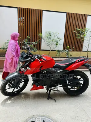 TVS Apache RTR 160 4V 2019 Red