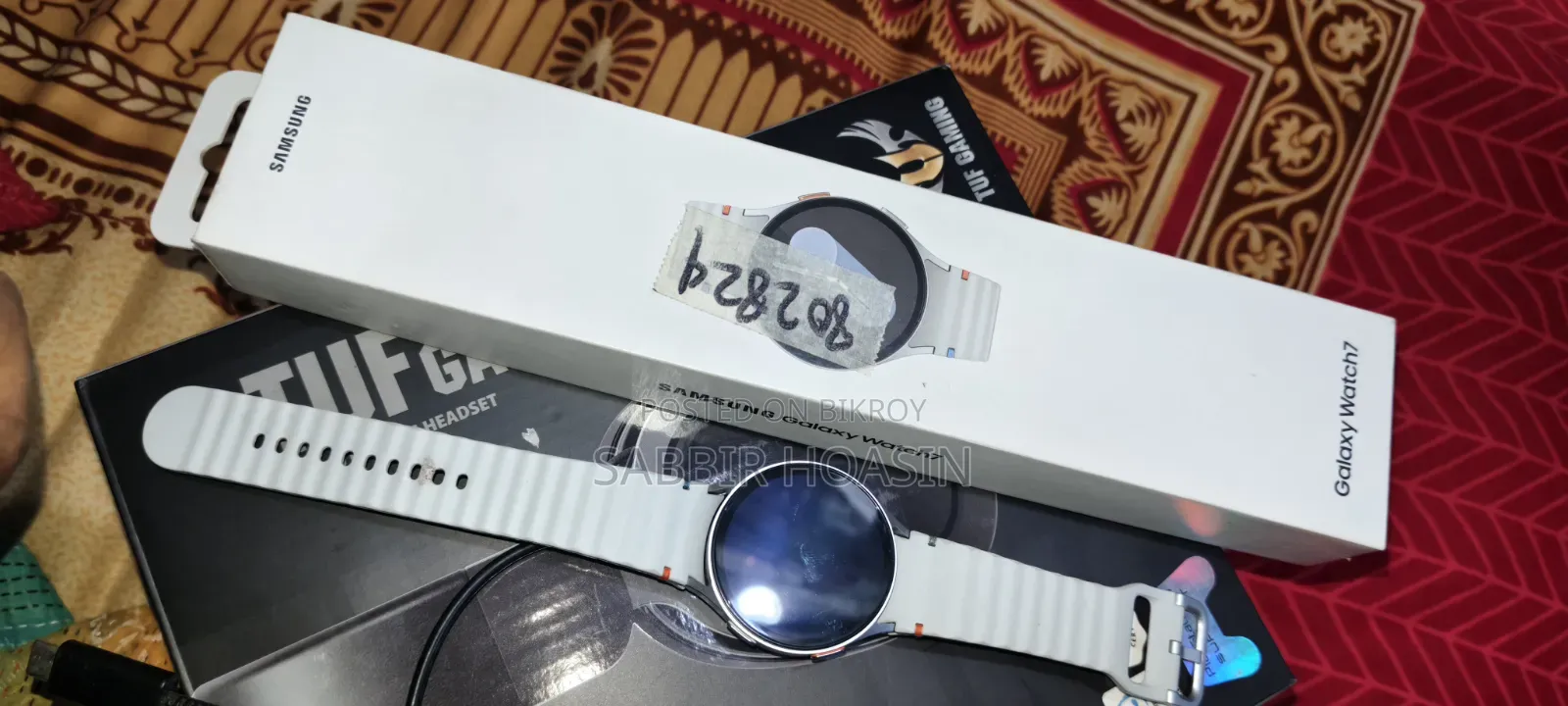 Samsung Galaxy Watch 7 44mm Bluetooth Silver (Original) With Box