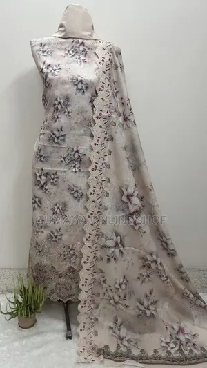 Unstitch Premium Quality Three Piece