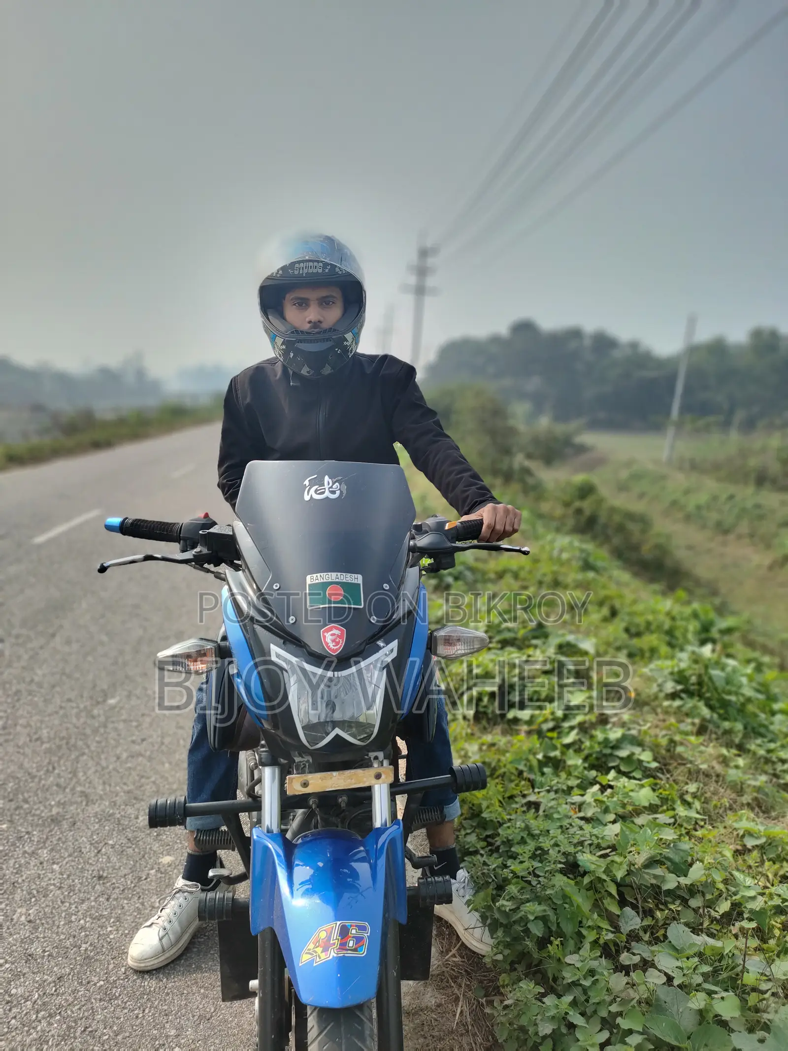 TVS Stryker 125 2021 Blue