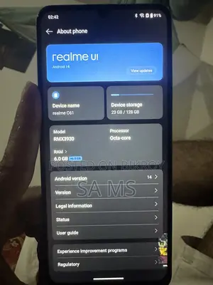 Realme C61 128 GB Blue