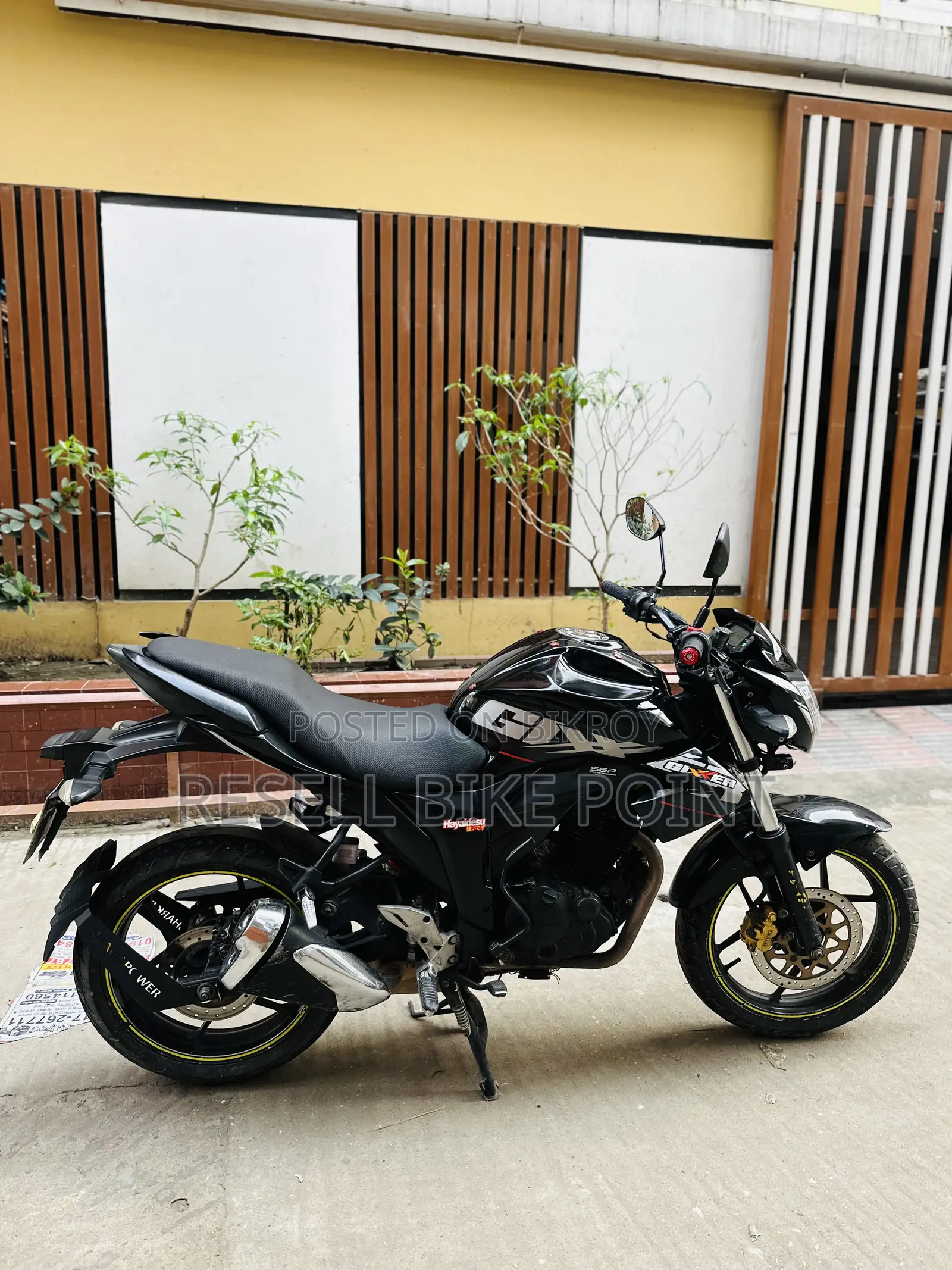 Suzuki Gixxer Monotone 2019 Black