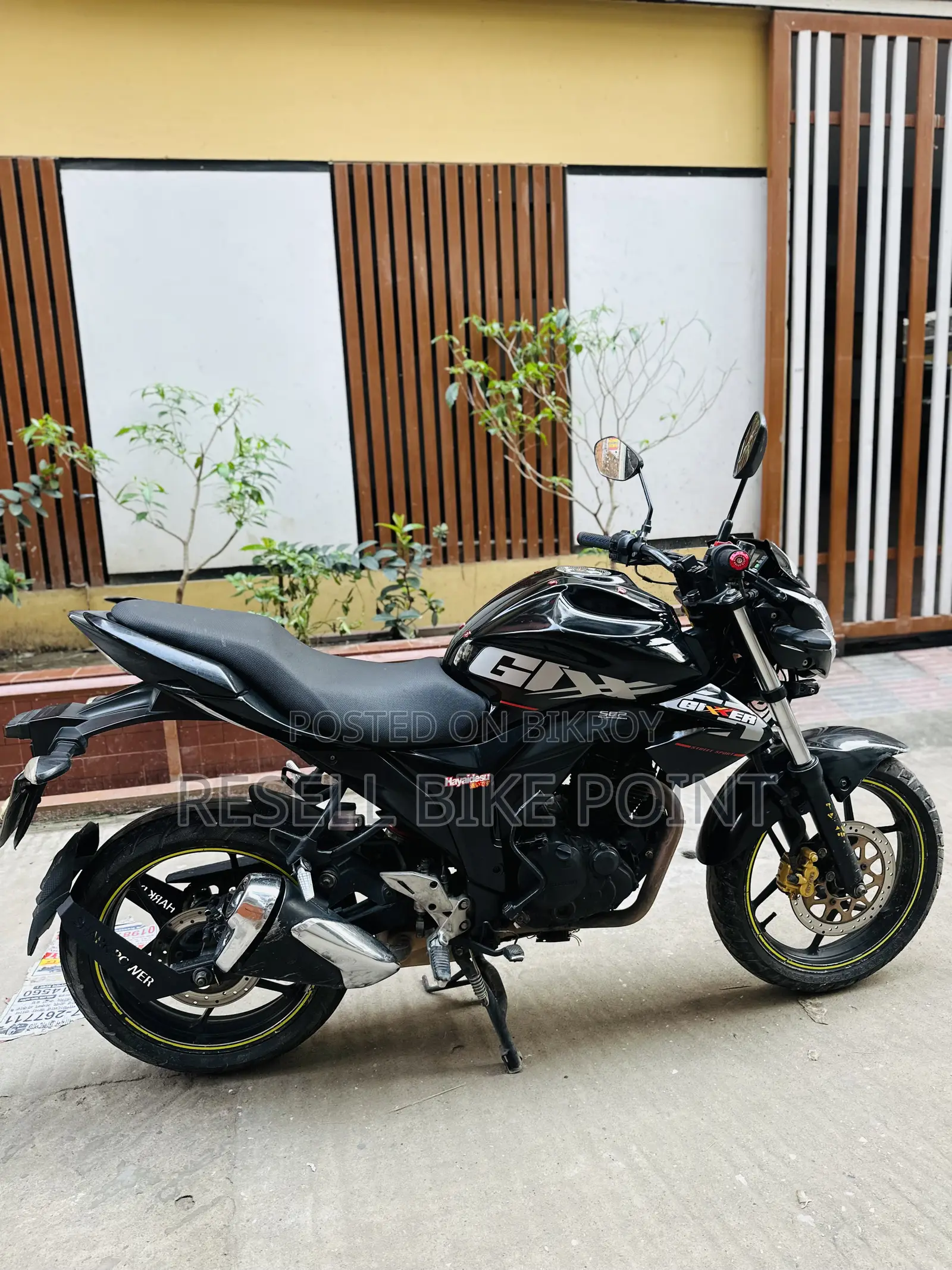 Suzuki Gixxer Monotone 2019 Black