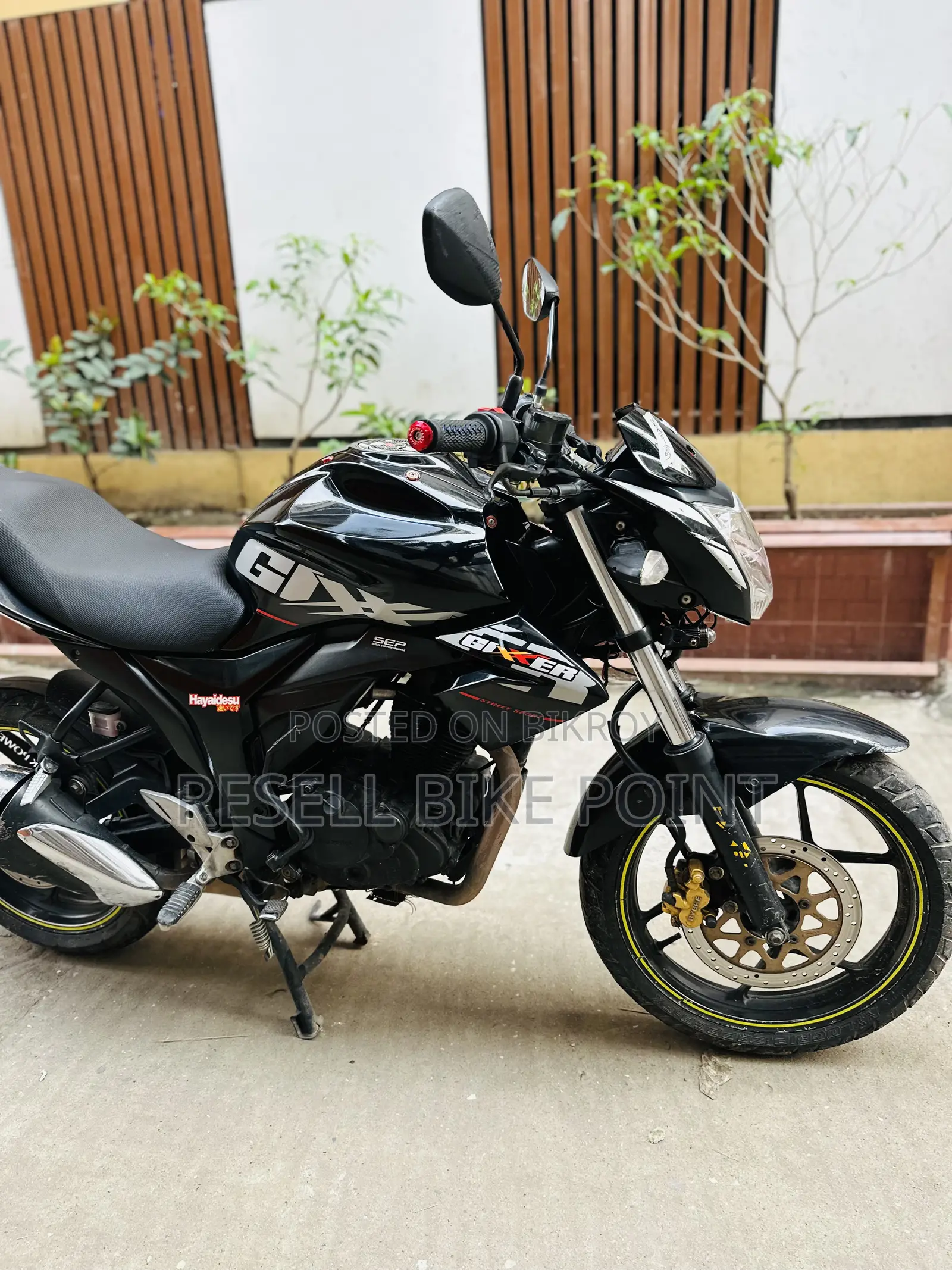Suzuki Gixxer Monotone 2019 Black