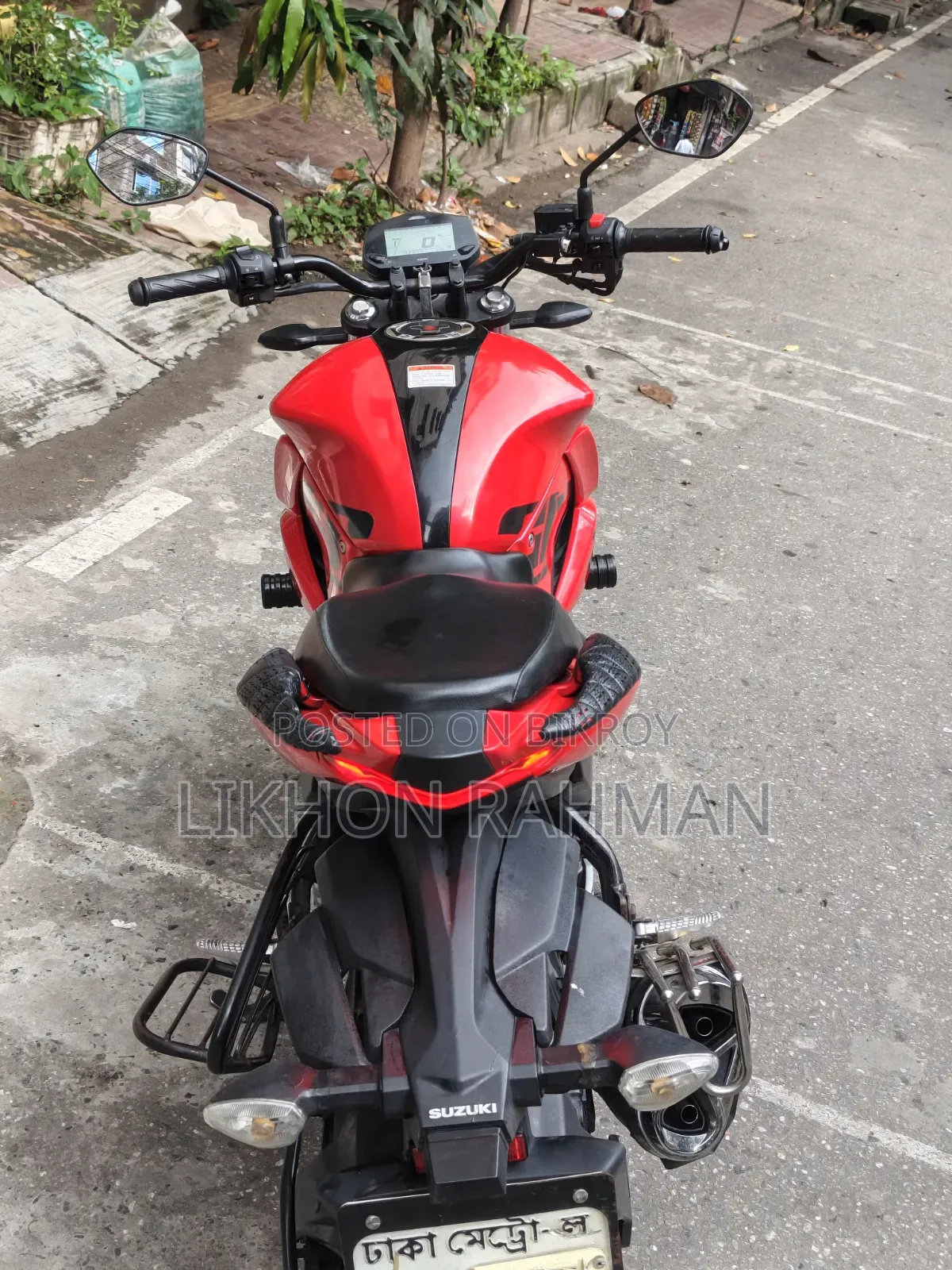 সুজুকি জিক্সার এফআই এবিএস ২০২১ লাল