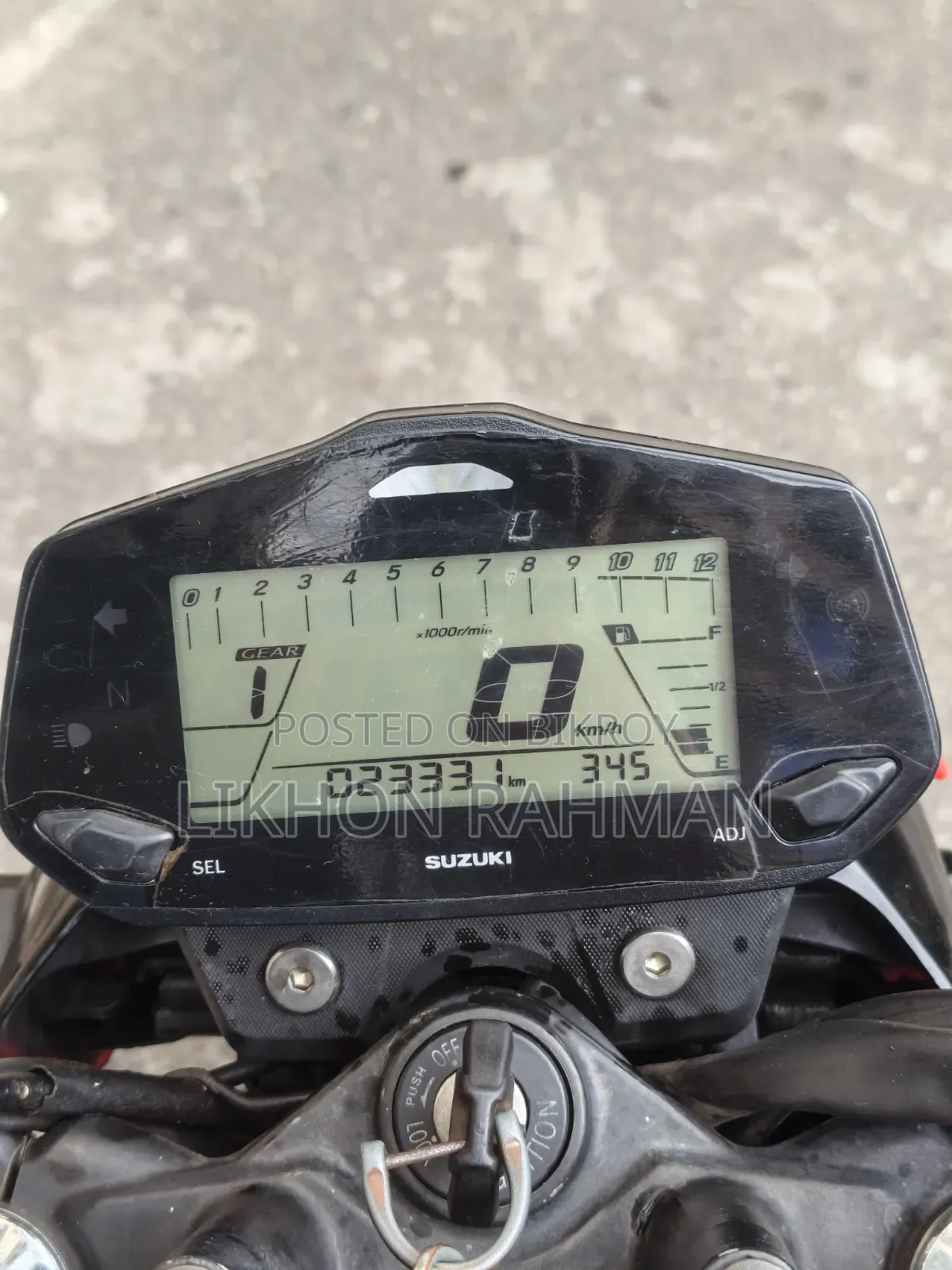 সুজুকি জিক্সার এফআই এবিএস ২০২১ লাল