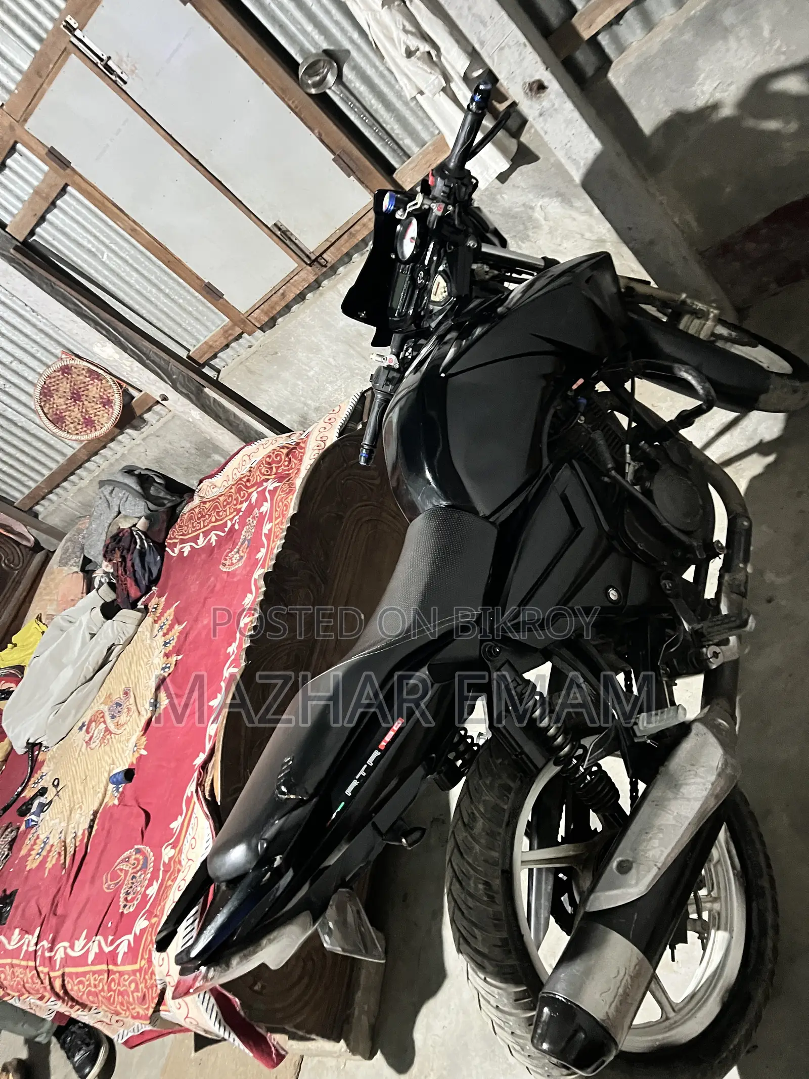 TVS Apache RTR 160 2V 2014 Black