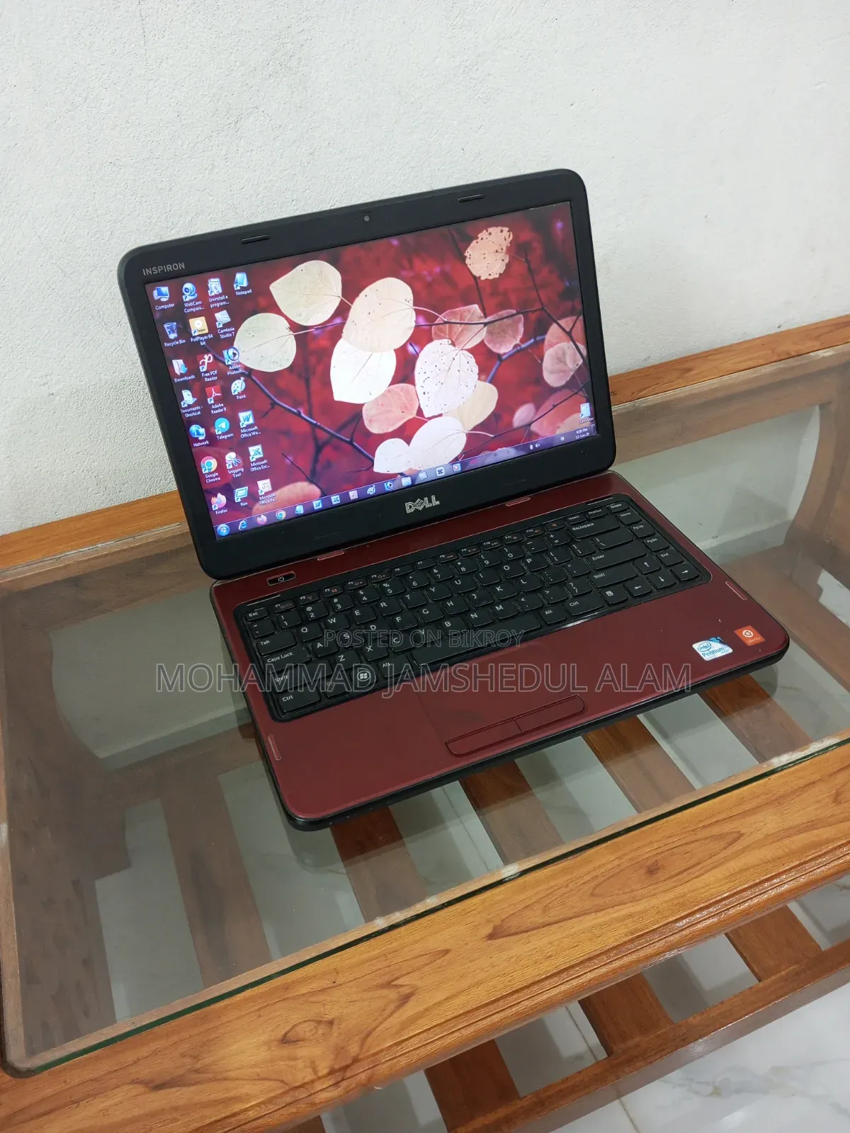 Laptop Dell 8GB Intel Pentium SSD 500GB