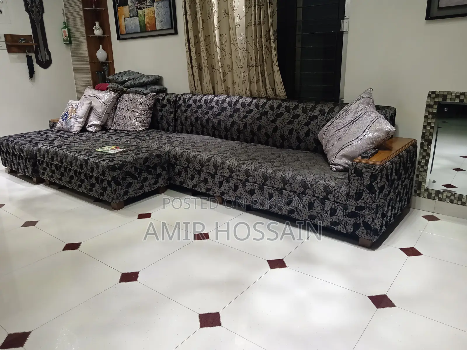 Teak Wood Sofa for Sale Urgent