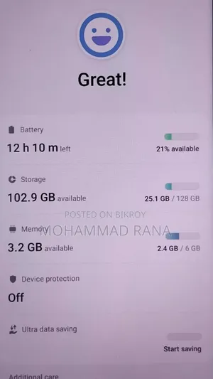 Samsung Galaxy F22 128 GB Blue