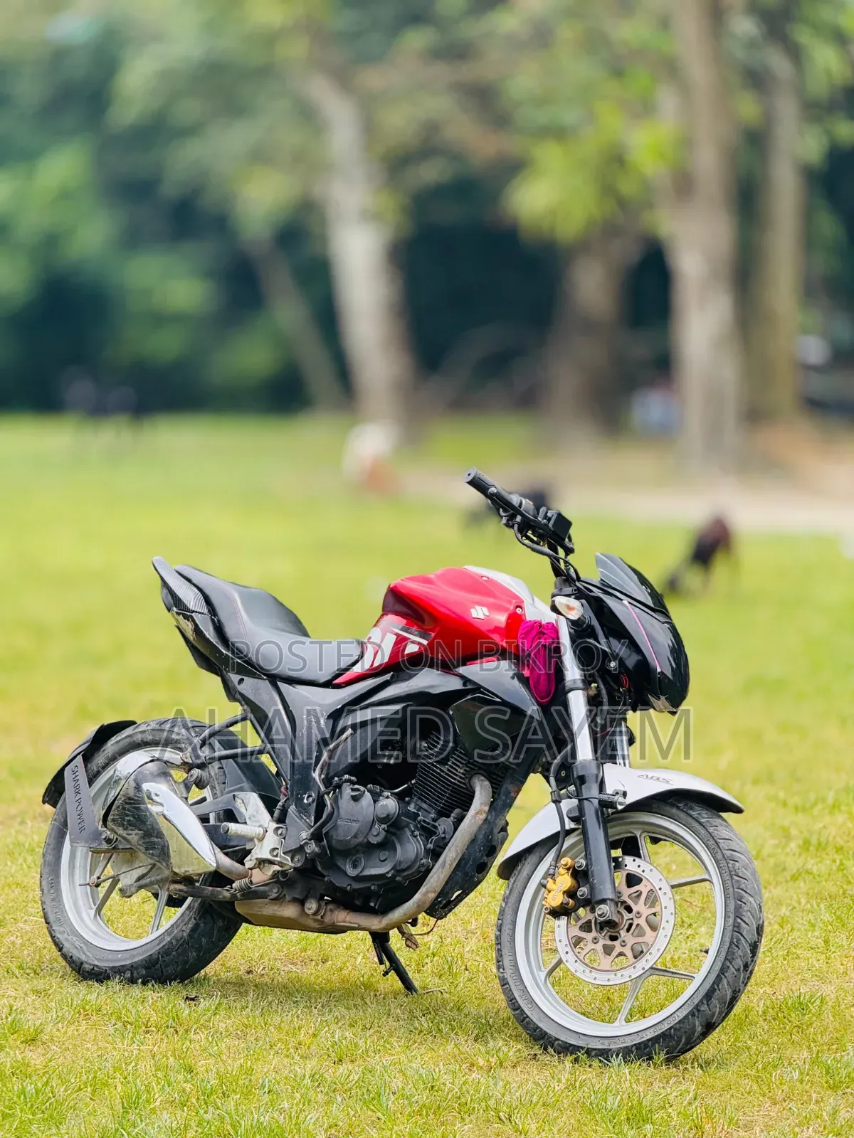 Suzuki Gixxer Monotone 2018 Red