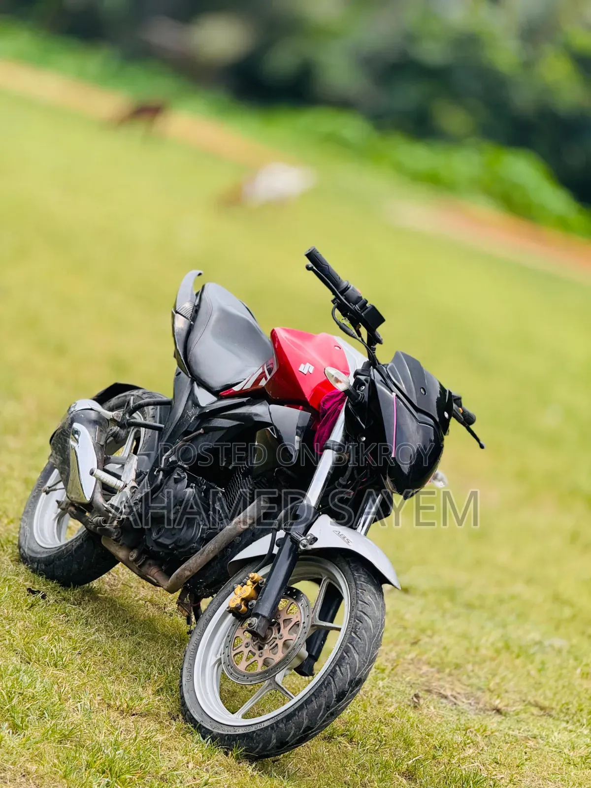 Suzuki Gixxer Monotone 2018 Red