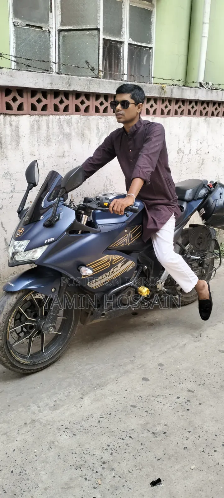 Suzuki Gixxer SF FI 2025 Blue
