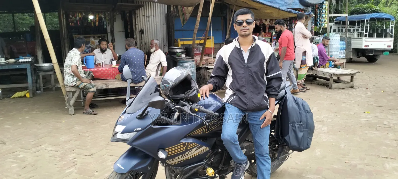 Suzuki Gixxer SF FI 2025 Blue