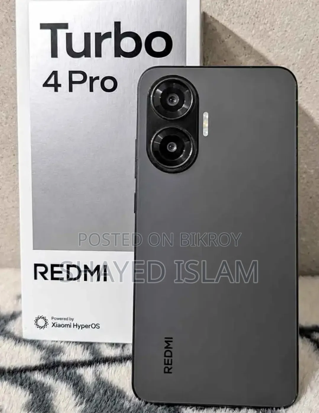 Xiaomi Redmi Turbo 4 Pro 256 GB Black