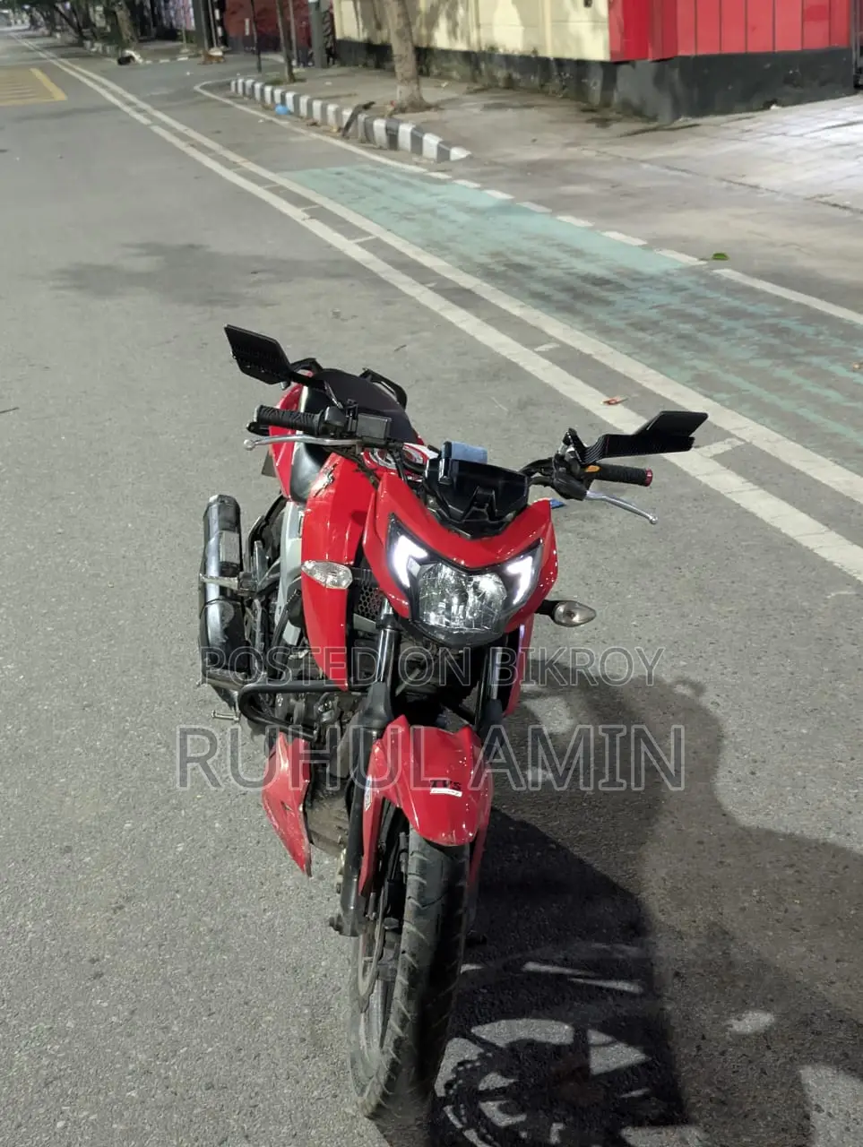 TVS Apache RTR 160 4V 2019 Red