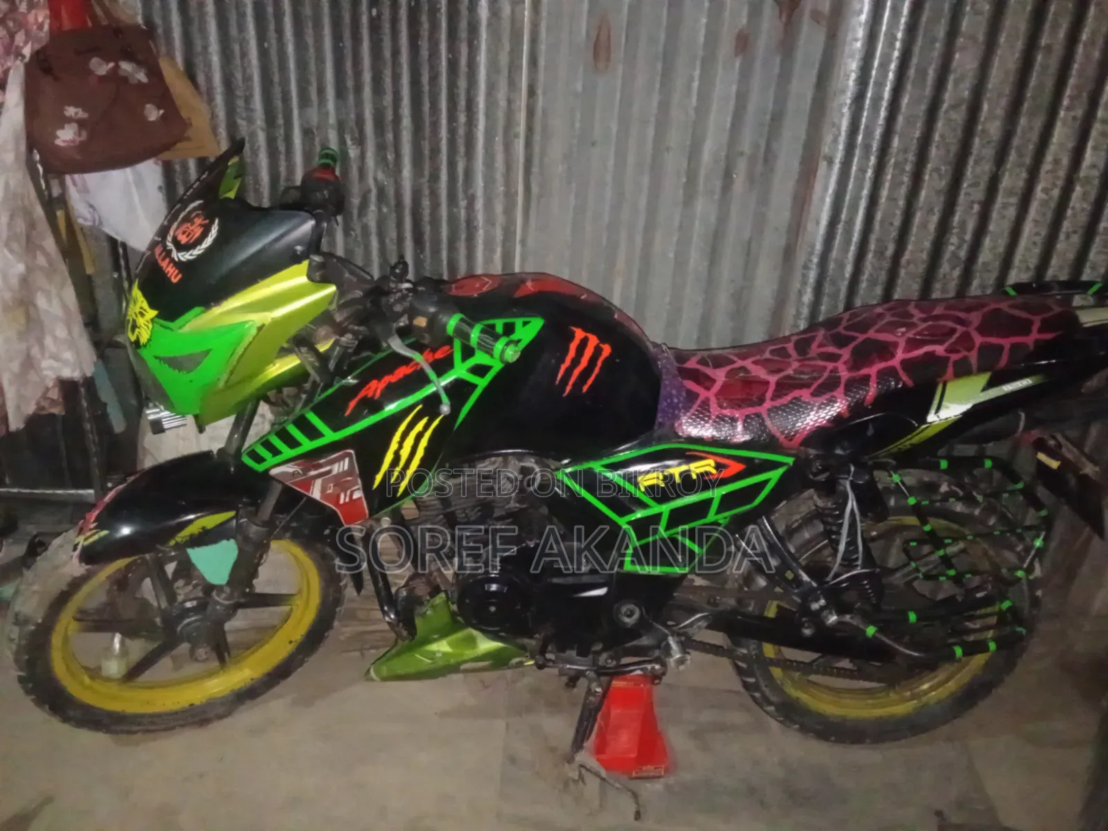 TVS Apache RTR 160 2V 2015 Black