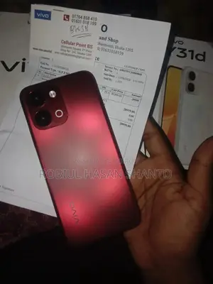 New Vivo Y31d 128 GB Red