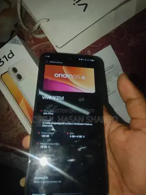 New Vivo Y31d 128 GB Red