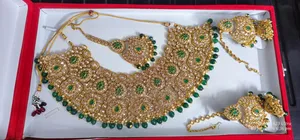 1day Used Gold Plated Necklace Set
