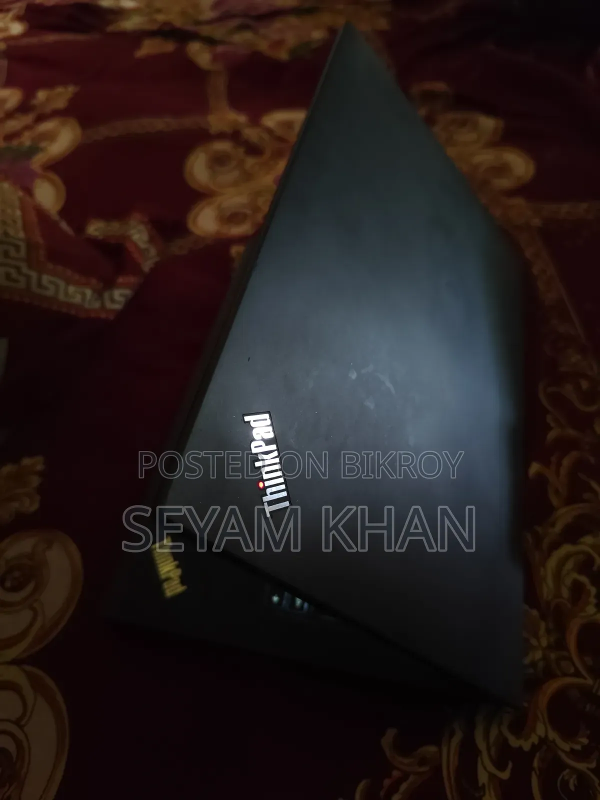 ল্যাপটপ লেনোভো থিংকপ্যাড টি৪৭০ ৮জিবি ইন্টেল কোর আই৫ এসএসডি ২৫৬জিবি