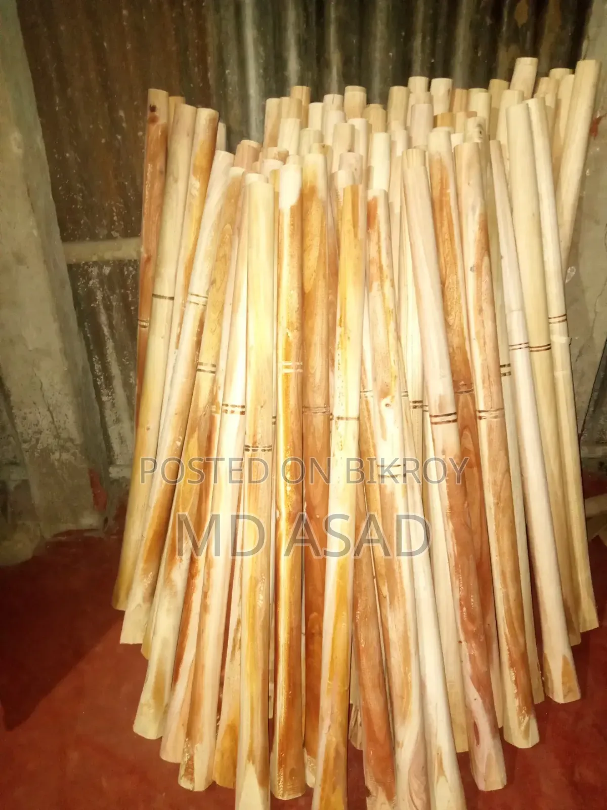 Durable wooden tool handles