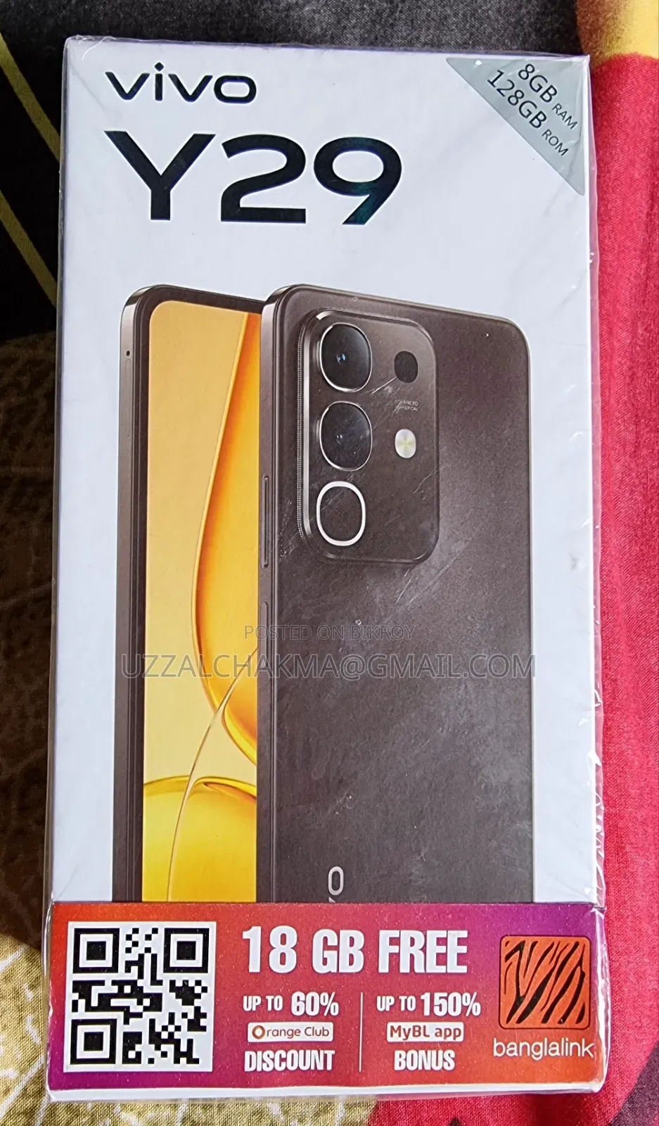 Vivo Y29 128 GB Silver