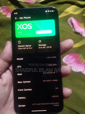 Infinix Hot 60 Pro+ 128 GB Black